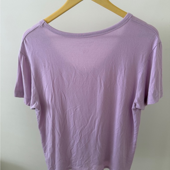 AE SOFT & SEXY VNECK Purple Size S NWT - Picture 4 of 6